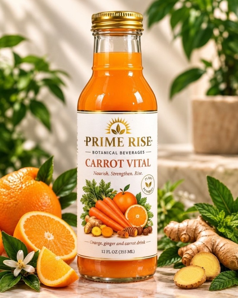 Carrot Vital botanical beverage