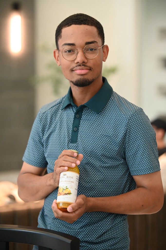 Business professional with Prime Rise Golden Restore