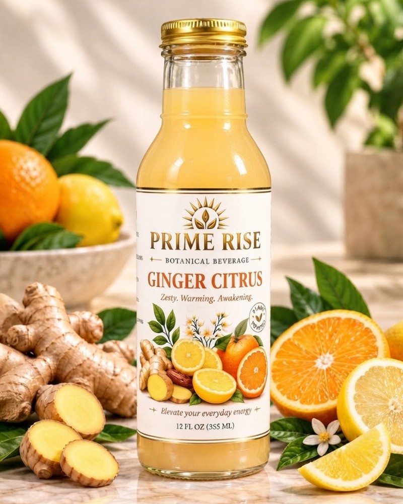 Ginger Citrus botanical beverage